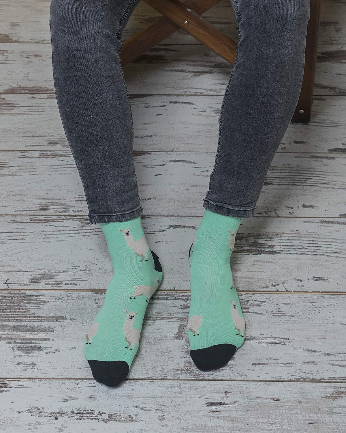 -Mens 5Pair Luxury Colorful Cotton Fun Novelty Dress Socks Gift Box