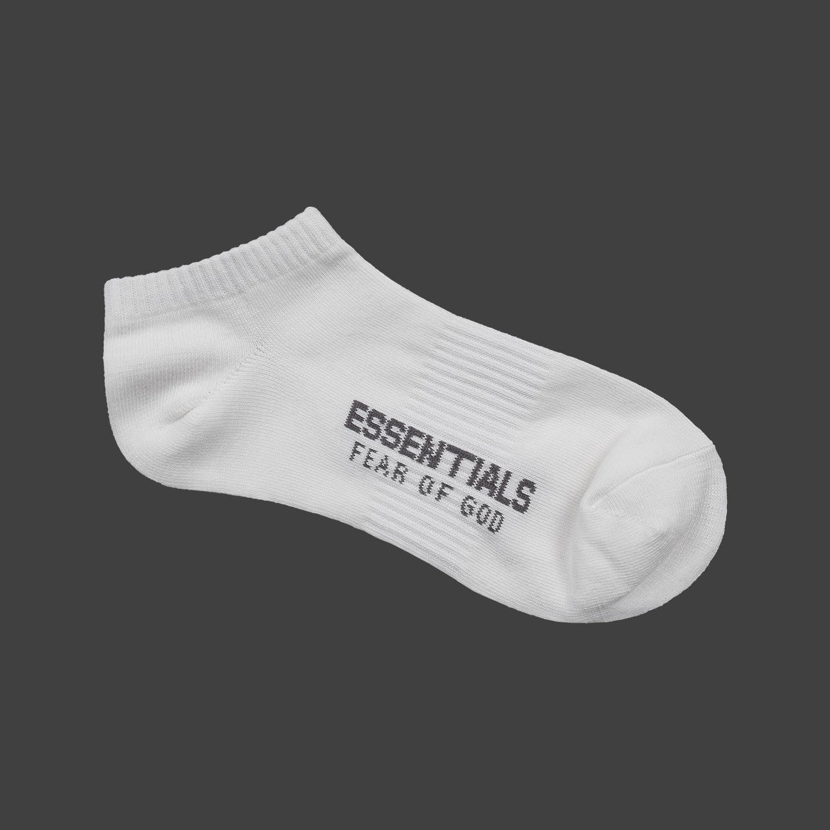 DOUBLE LINE ESSENTIALS Mens and Women's High Street FOG Letter Fashion Brand Sports Socks Boat Socks Versatile