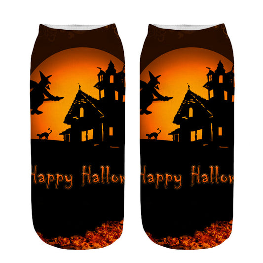 Halloween Socks 3d Printed Socks