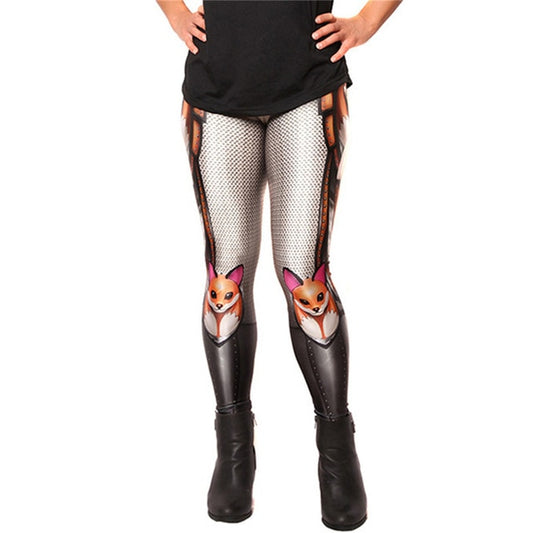 Cute Mickey rat Printed Women leggings
