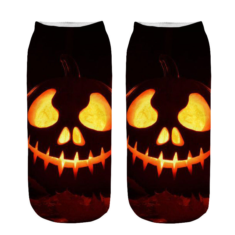 Halloween Socks 3d Printed Socks