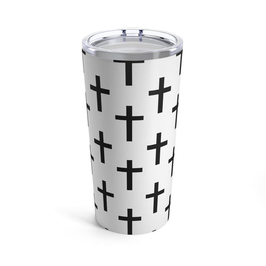 Insulated Tumbler 20oz Seamless Cross Pattern-0