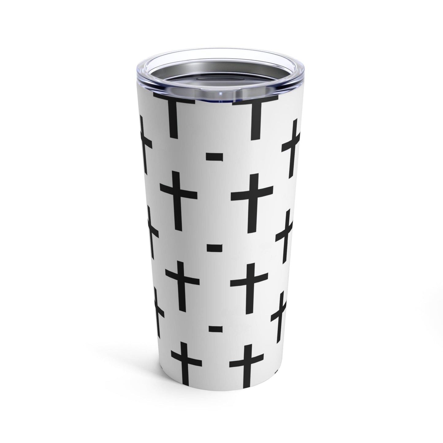 Insulated Tumbler 20oz Seamless Cross Pattern-1