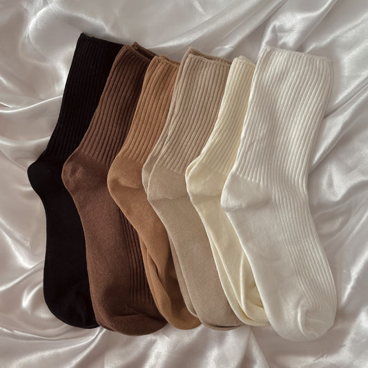 Ribbed Socks